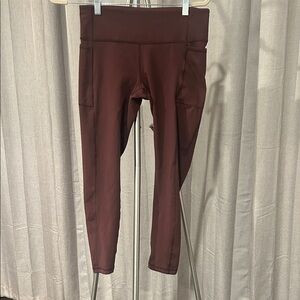 GAP Women's brown leggings/ yoga/stretch pants